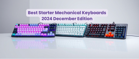 ⌨️  Best Starter Mechanical Keyboards ⌨️ 2024 December Edition