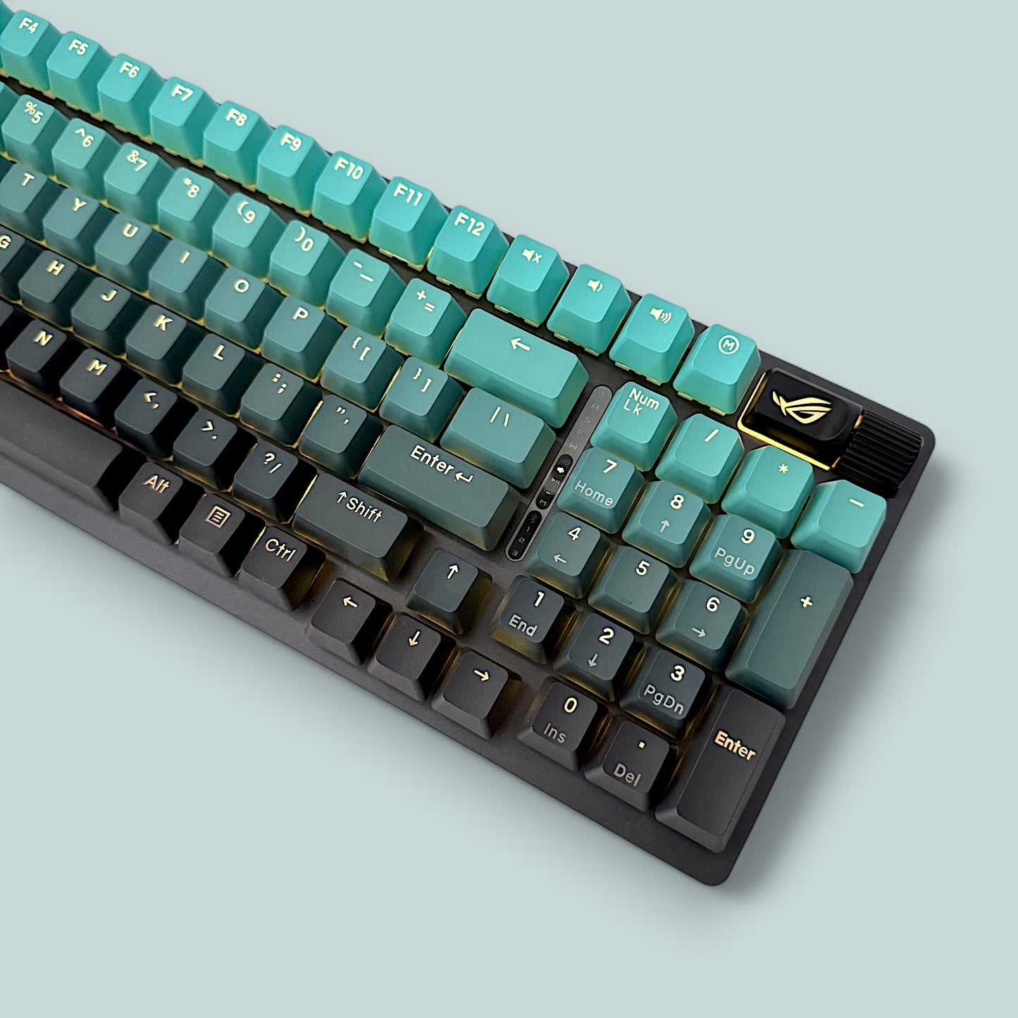 Gradient Green Keycap Set