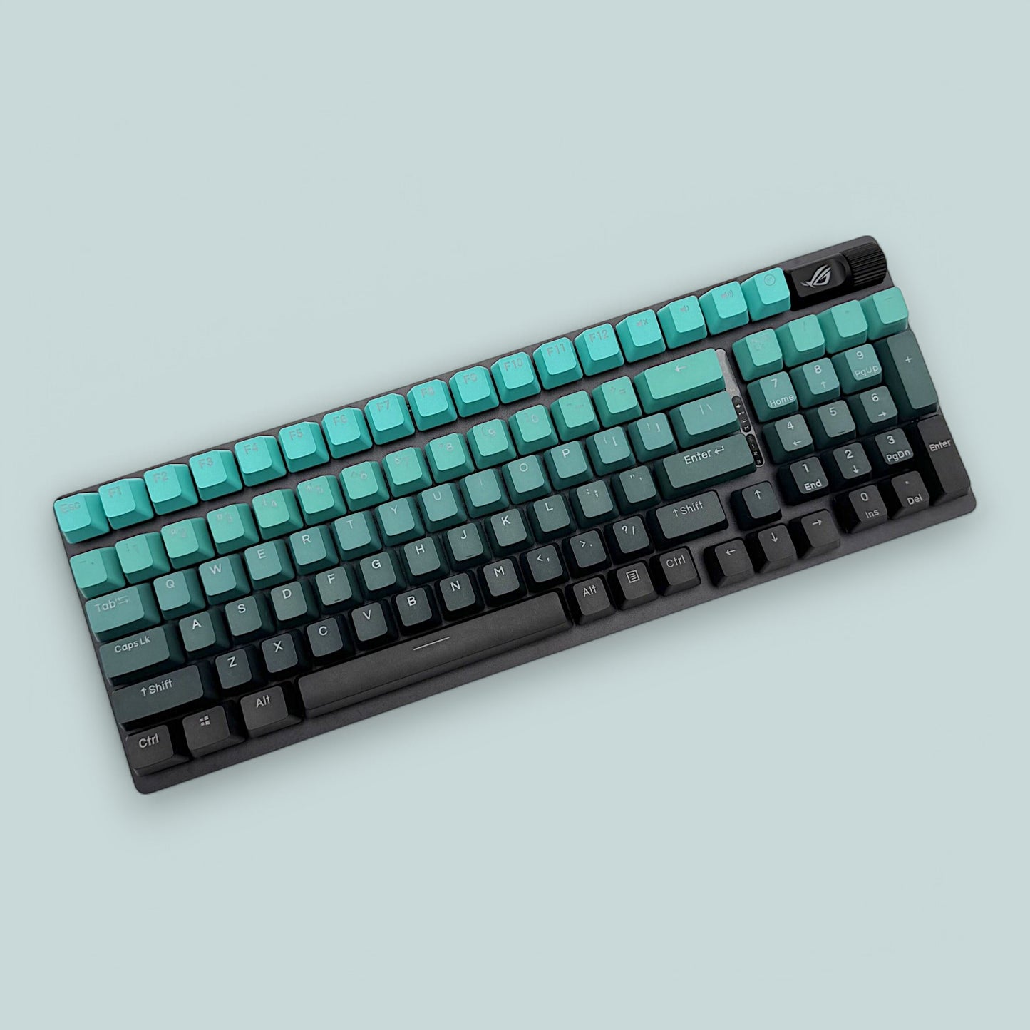 Gradient Green Keycap Set