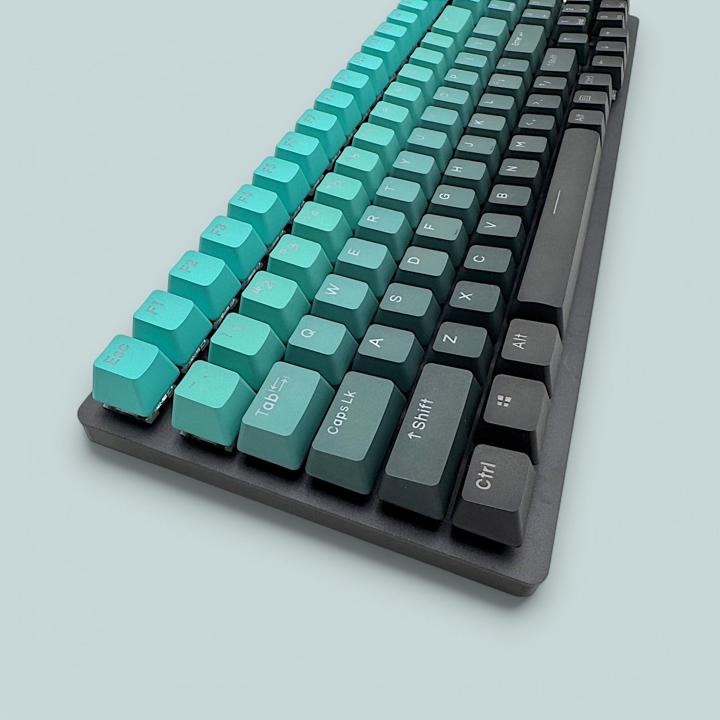 Gradient Green Keycap Set