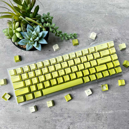 Gradient Yellow Keycap Set