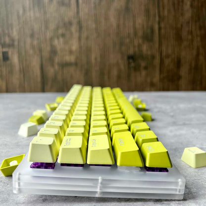 Gradient Yellow Keycap Set