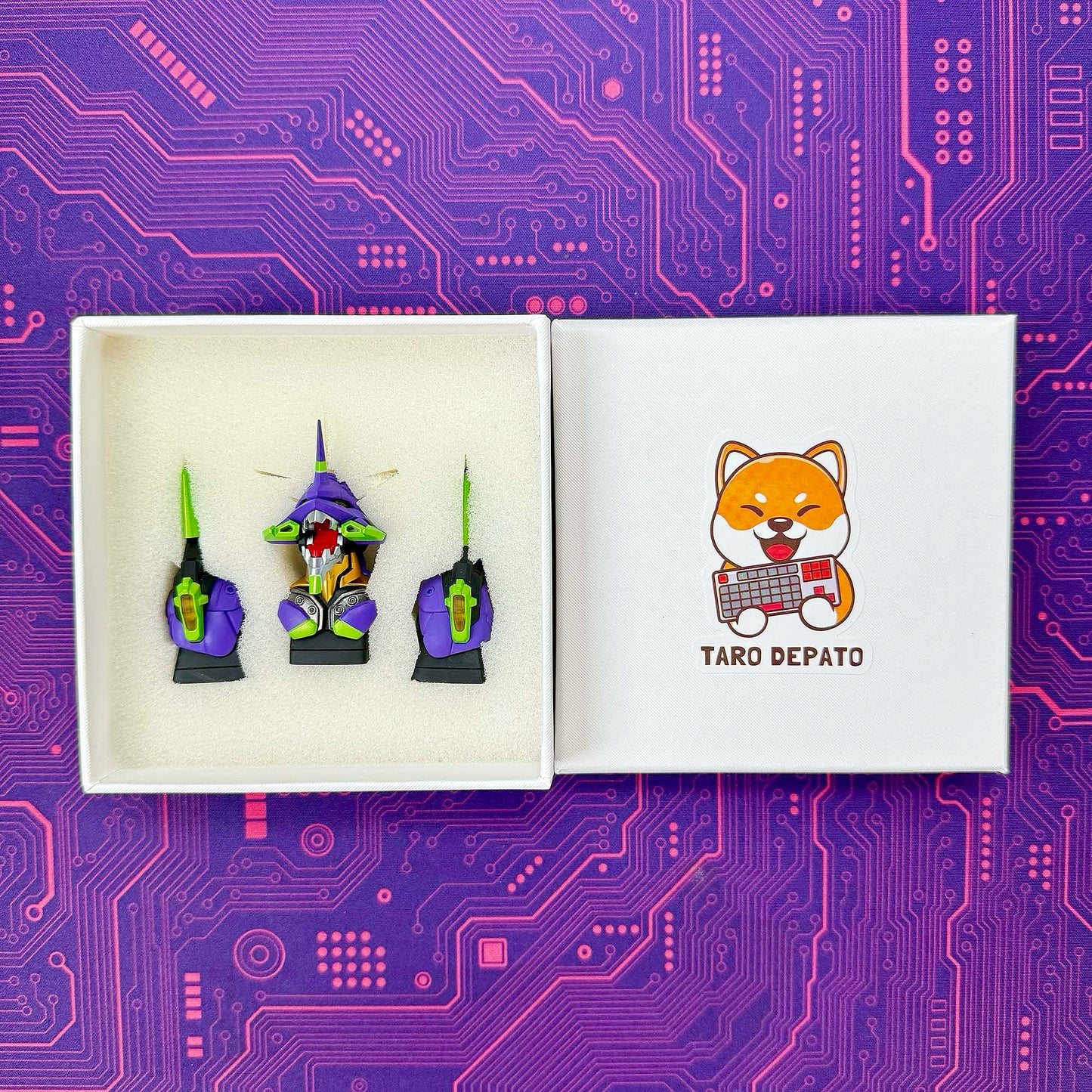 Eva Unit-01 Artisan Keycap