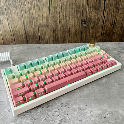 Gradient Pastel Side-Printed Keycap Set