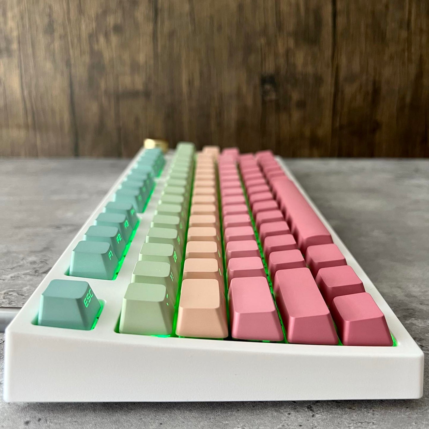 Gradient Pastel Side-Printed Keycap Set