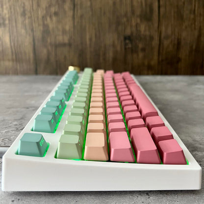 Gradient Pastel Side-Printed Keycap Set