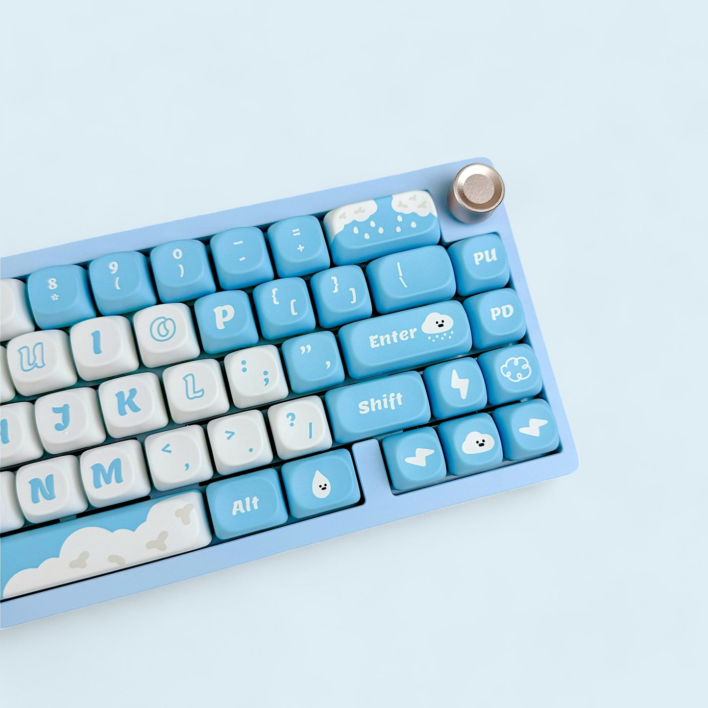 Fluffy Cloud Keycap Set