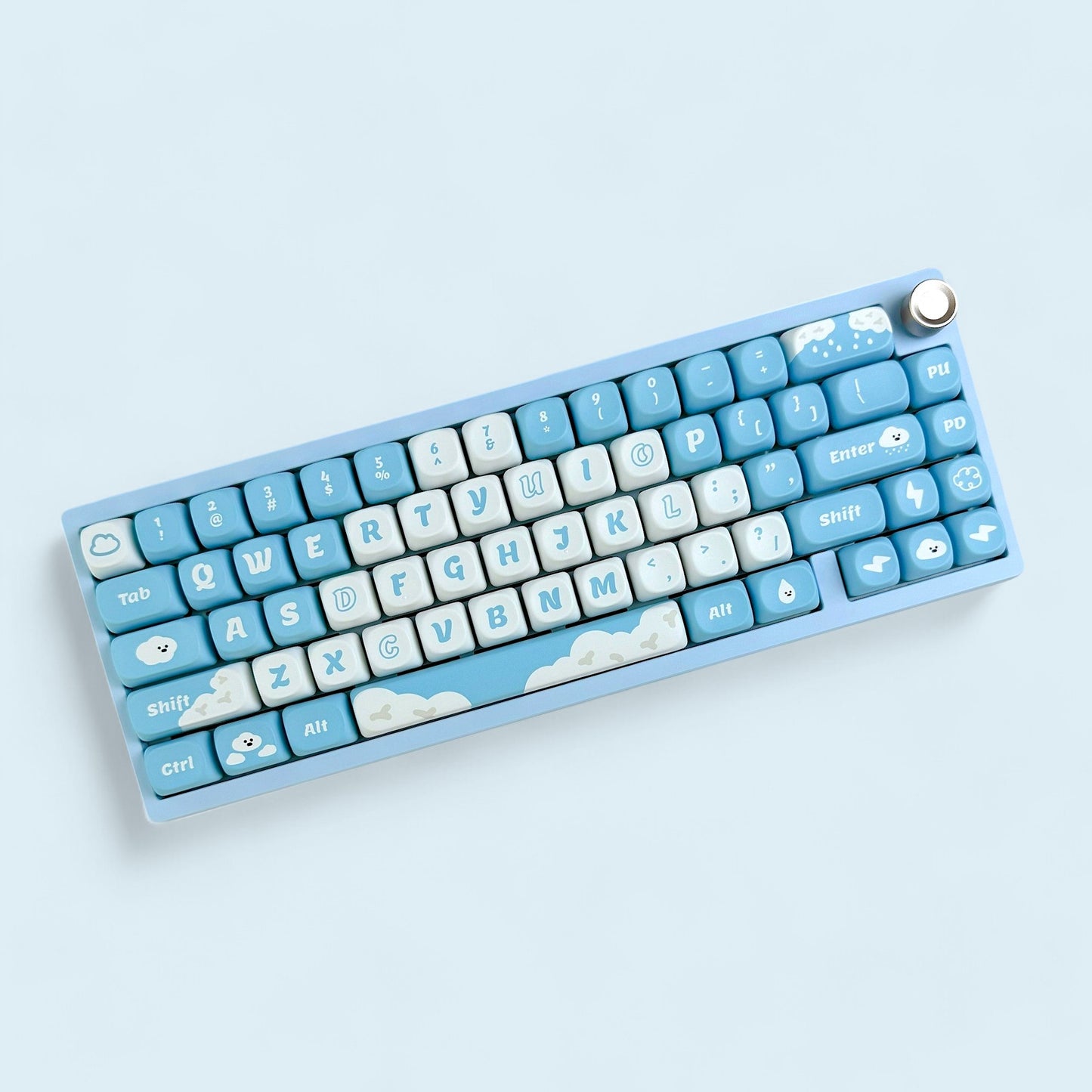 Fluffy Cloud Keycap Set