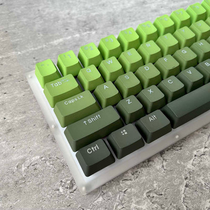 Gradient Matcha Keycap Set