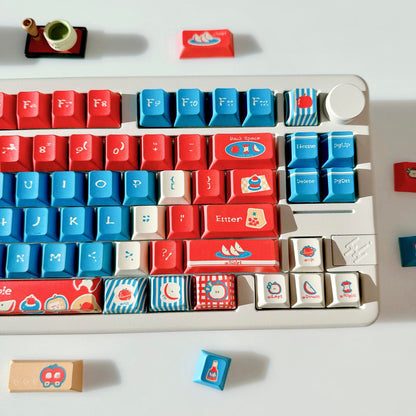 Red Apple Keycap Set