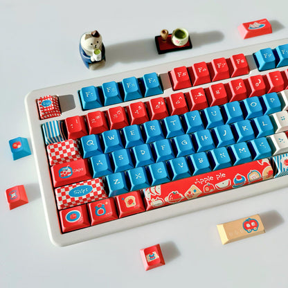 Red Apple Keycap Set