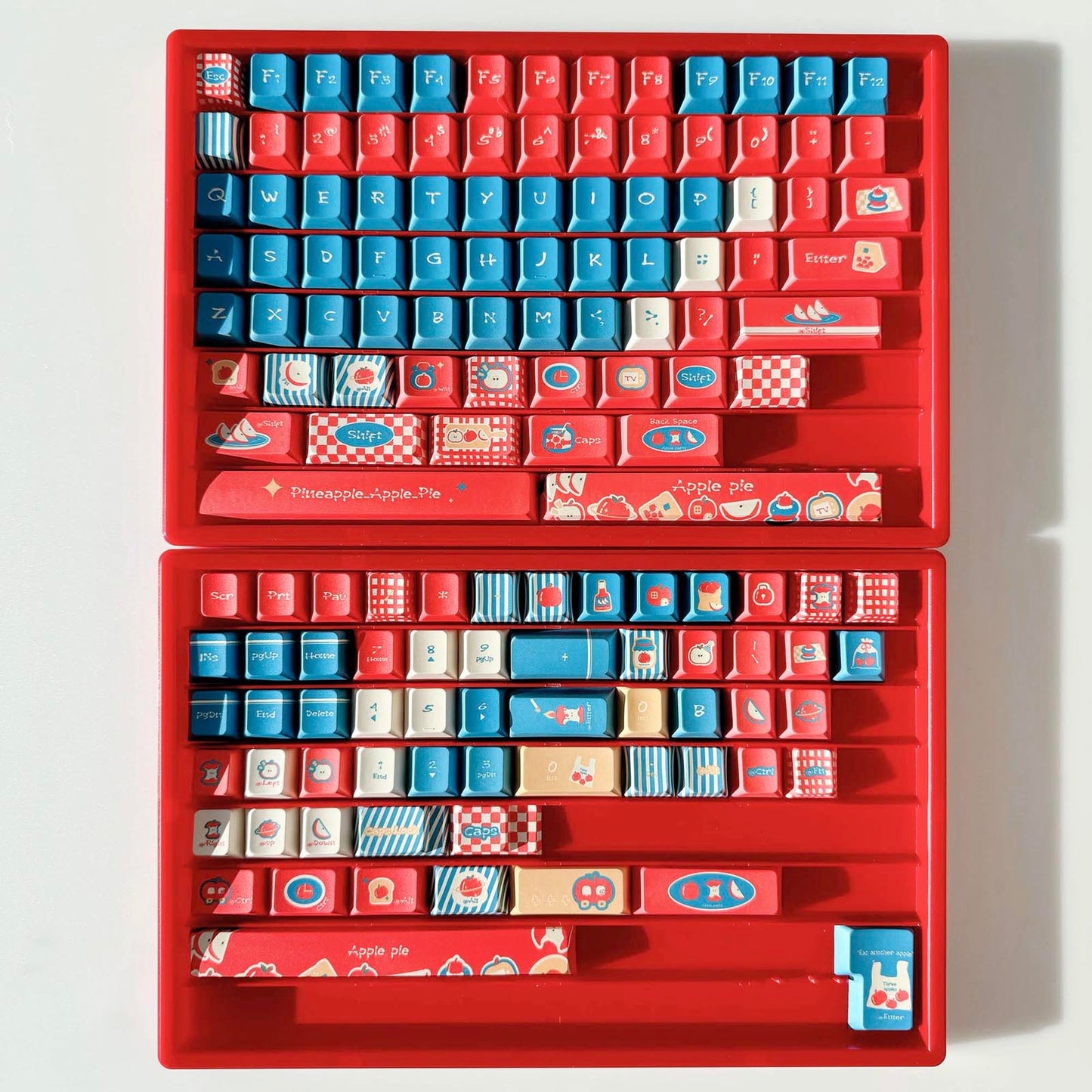 Red Apple Keycap Set