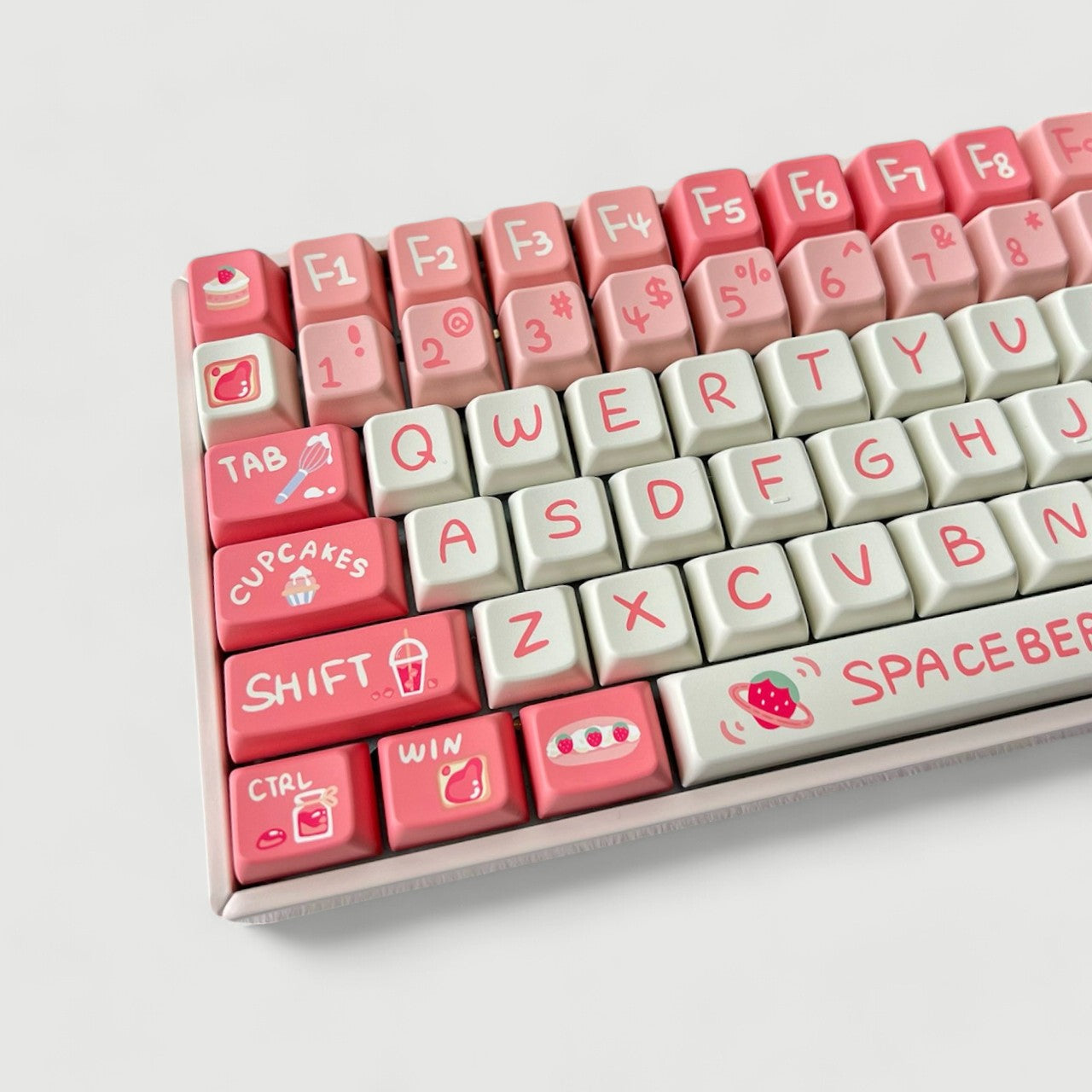 Sweet Strawberry Keycap Set