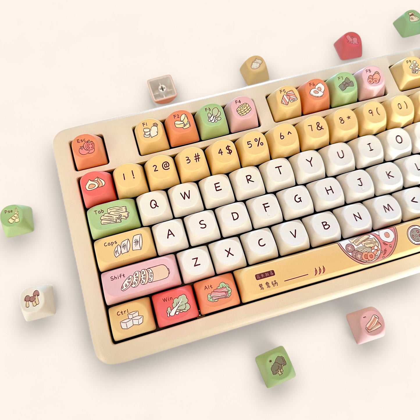 Chinese Hot Pot Keycap Set