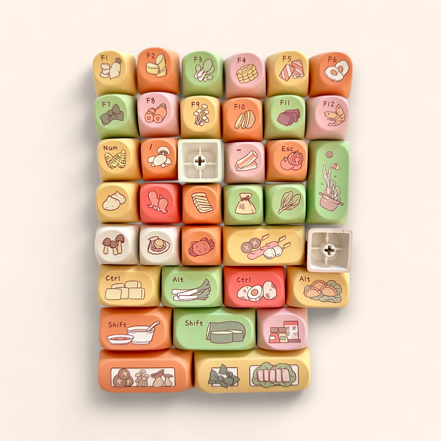 Chinese Hot Pot Keycap Set