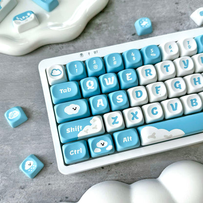 Fluffy Cloud Keycap Set