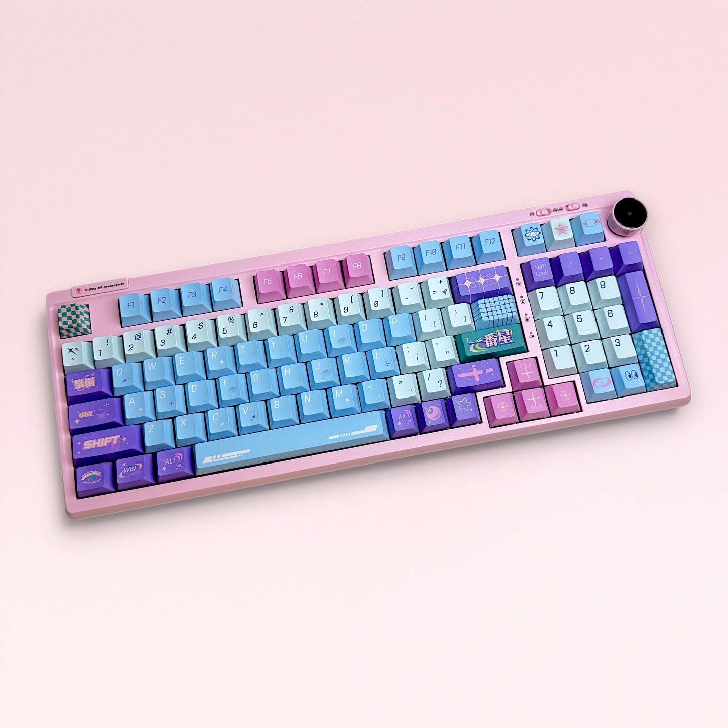 Luna Wave Blue Keycap Set