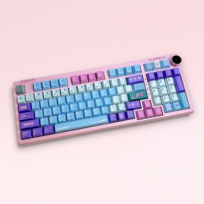 Luna Wave Blue Keycap Set