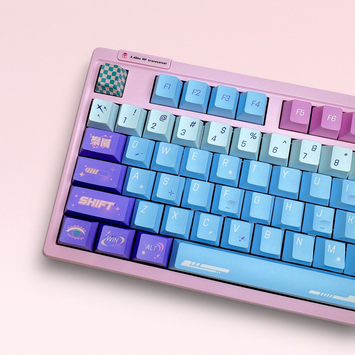 Luna Wave Blue Keycap Set