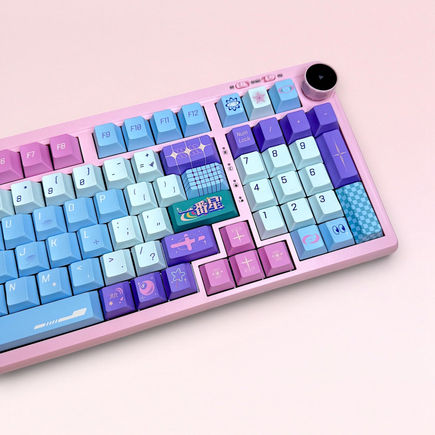 Luna Wave Blue Keycap Set