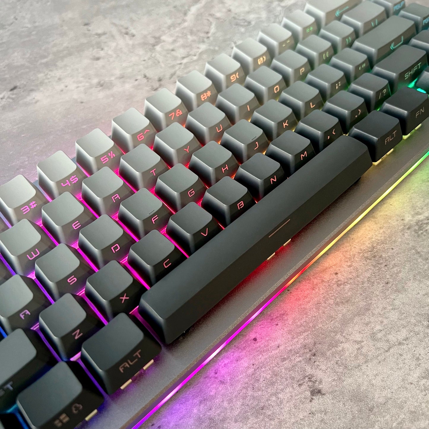 Gradient Shadow Side-Printed Keycap Set