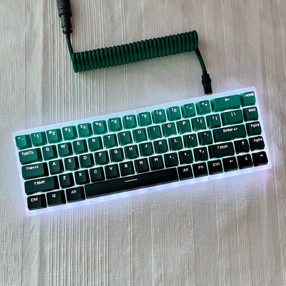 Gradient Green Keycap Set