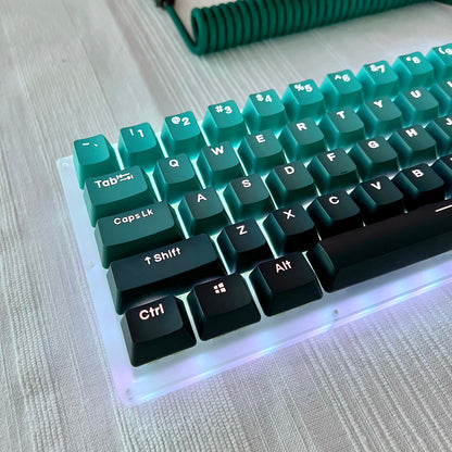 Gradient Green Keycap Set