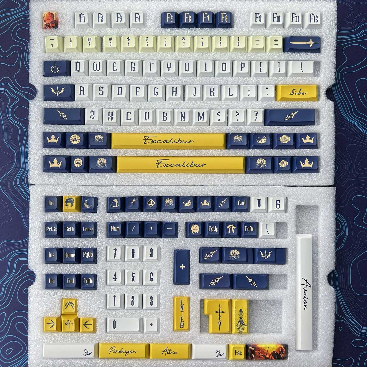 King of Knights Keycap Set