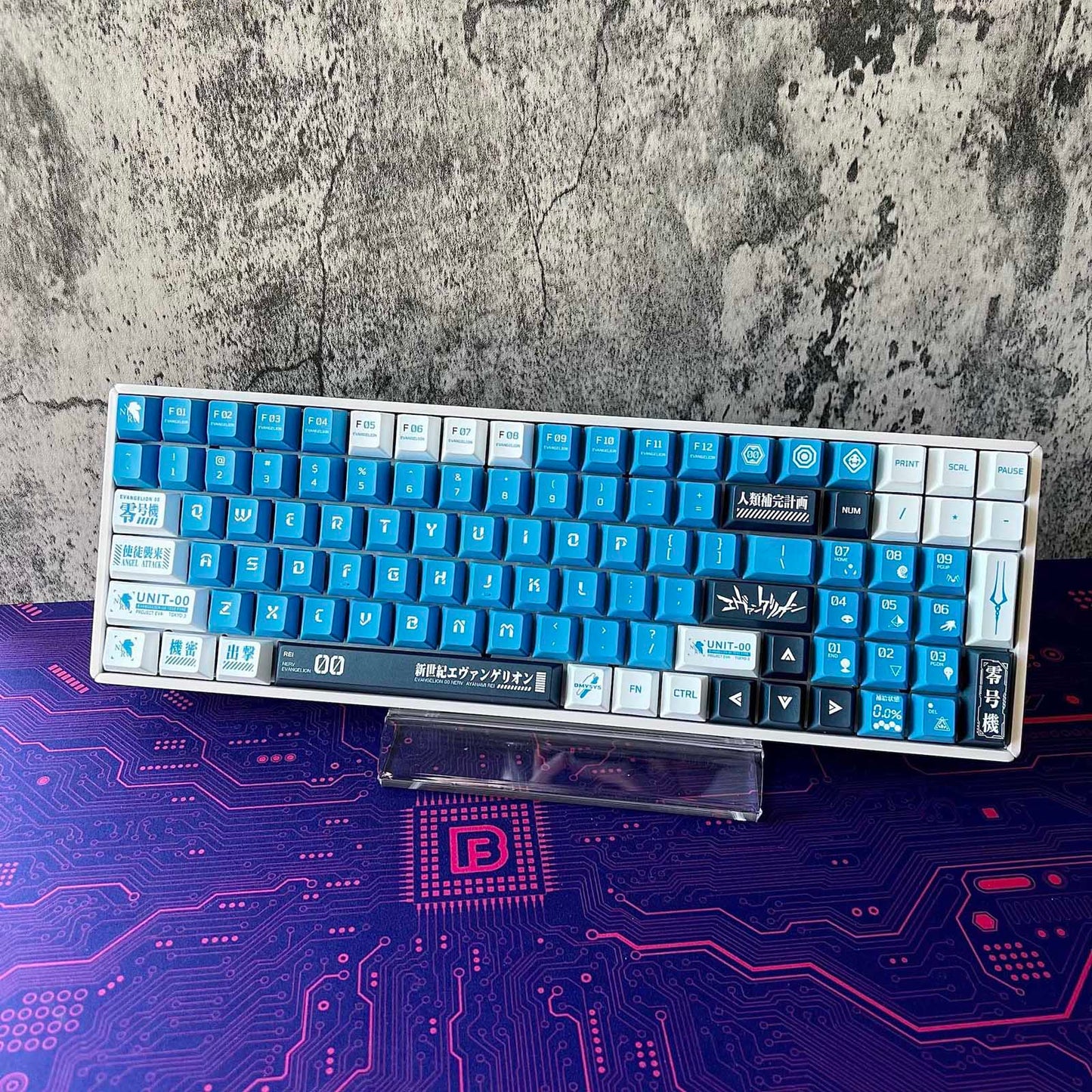 Eva Unit-00 Keycap Set