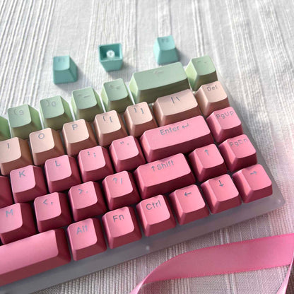 Gradient Pastel Keycap Set