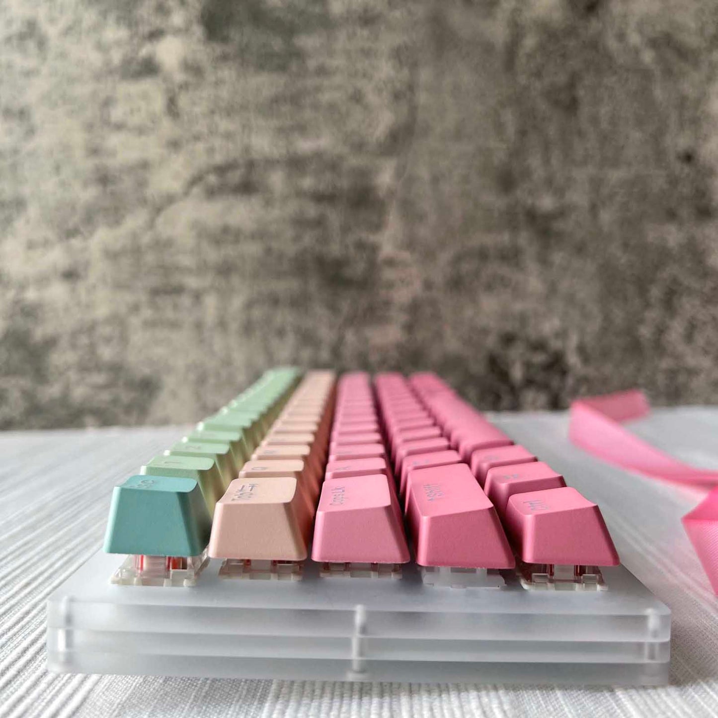 Gradient Pastel Keycap Set