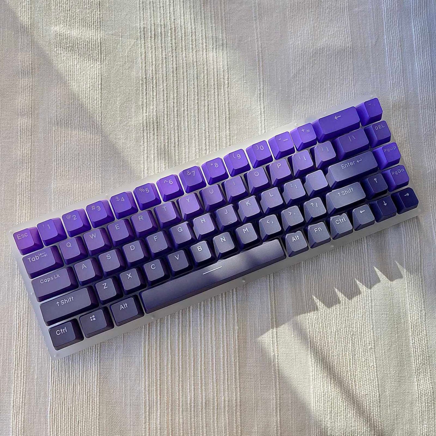 Gradient Purple Keycap Set