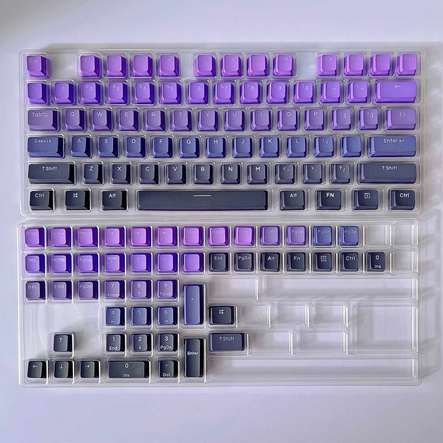 Gradient Purple Keycap Set