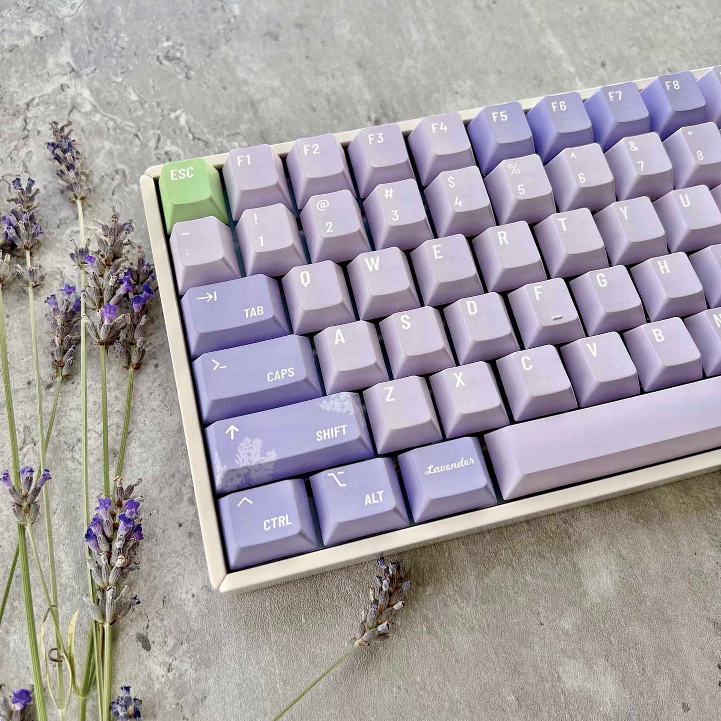 Lavender Keycap Set