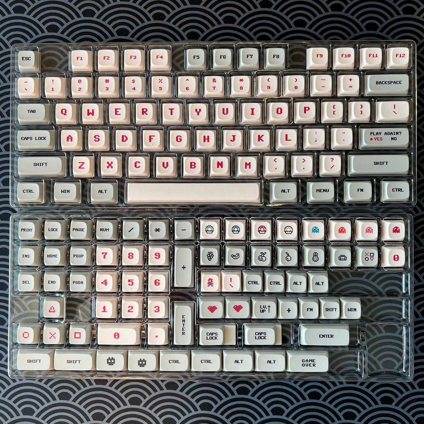 Retro Gaming Keycap Set